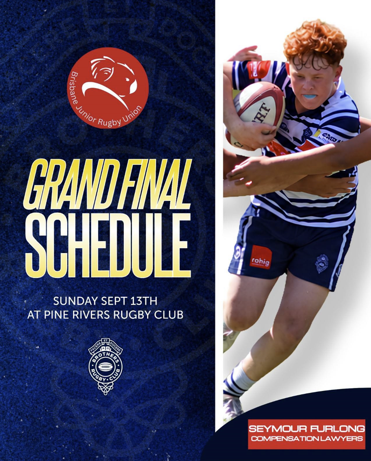 3 Junior Brothers Teams to play in Grand Finals this weekend